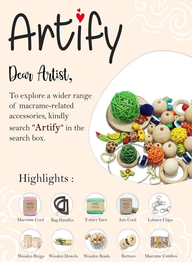 Artify | Pure Cotton Piping (40 Meter, Pack of 1) Thread Dori Off White Colour | Used for Piping in Dresses, Clothes, Sewing, Pillow Covers, Stitching Alteration and Quilting - Pack of 1 - Image 4